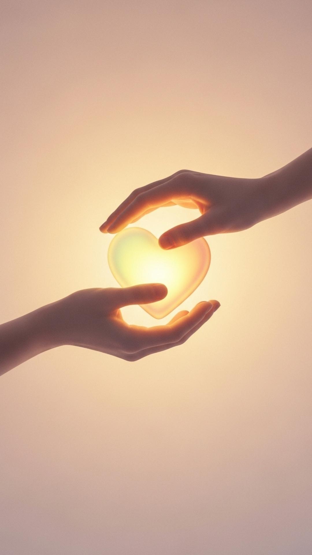 Love Facebook DP, romantic profile picture, abstract heart avatar, couple hand holding FB DP.