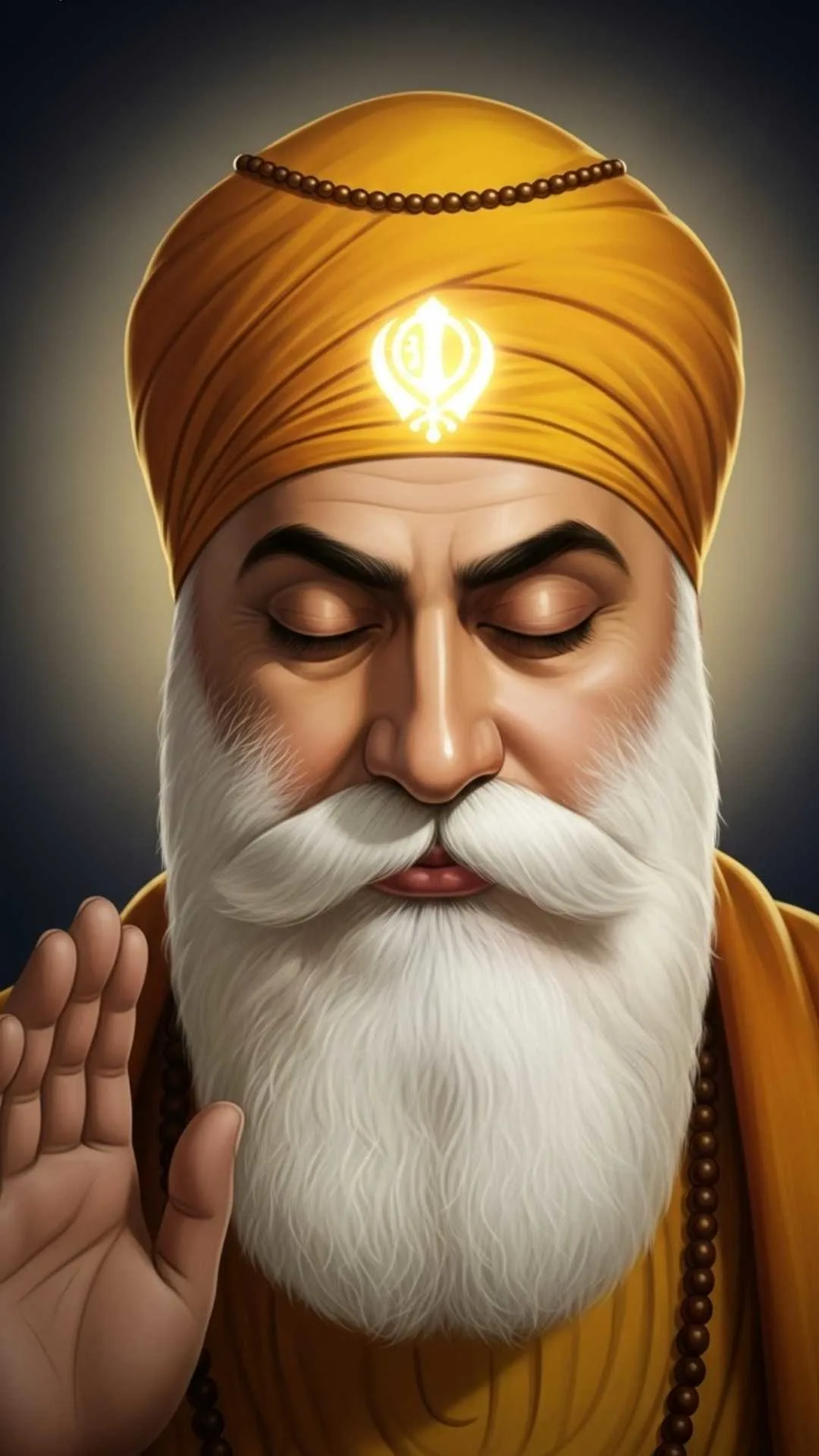 An inspiring DP of Guru Nanak Dev Ji as the eternal traveler on his Udasi, spreading the message of oneness and truth across the land. #GuruNanak #Udasi #SikhismFounder #SpiritualJourney #Faith