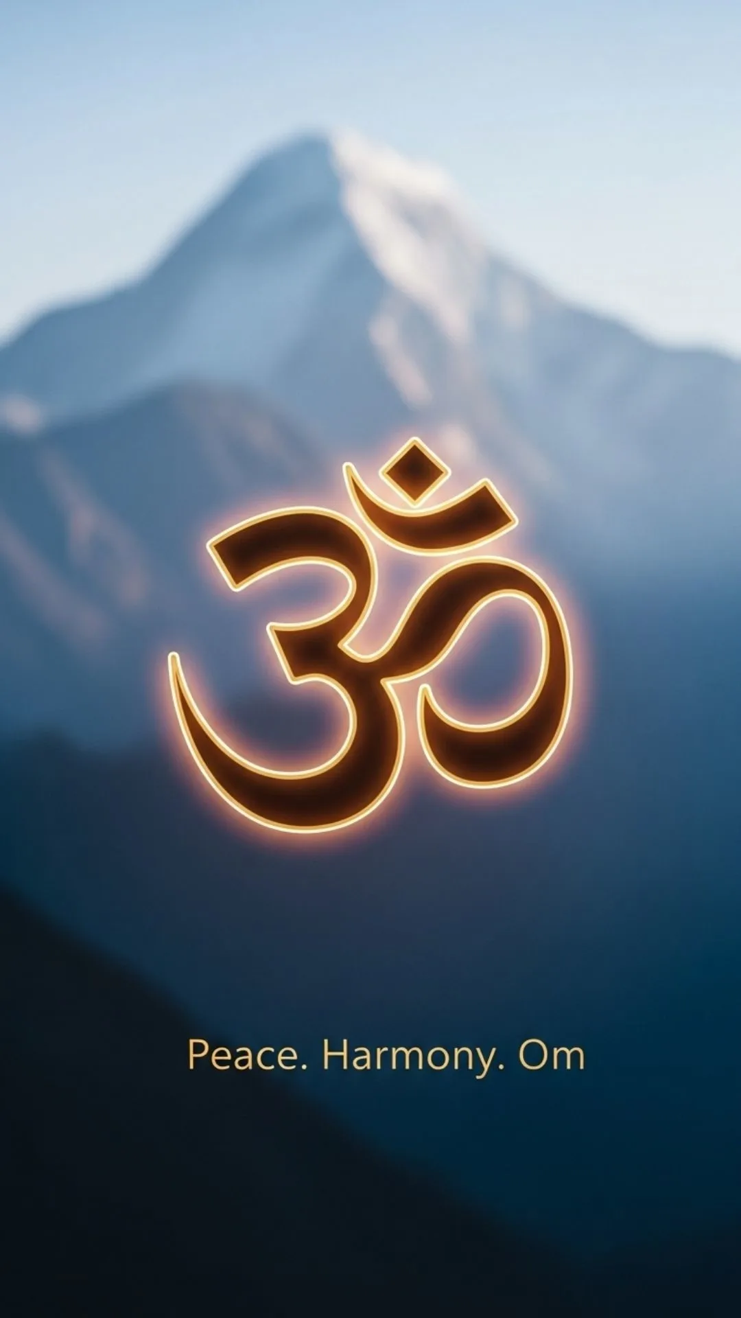 Om symbol spiritual DP for Instagram, peaceful harmony profile picture, sacred Hindu symbol aesthetic image with Om quote, divine energy wallpaper 4K.