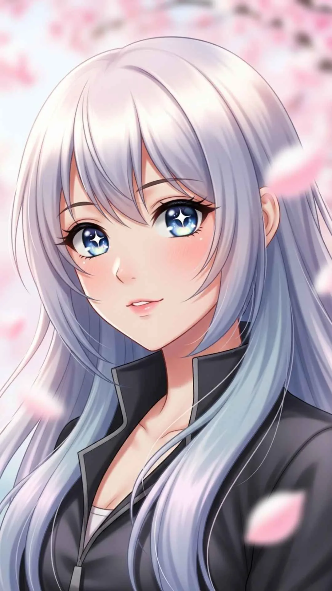 A beautiful 'Anime Instagram DP' of a 2D anime girl, part of the 'Cartoon & Animated Doll DP' collection on Majekfilms.com. This 4K HD 'animated doll dp for girls' is a free download, perfect for 'digital art' and 'manga fans' in India looking for a 'cute cartoon dp'.