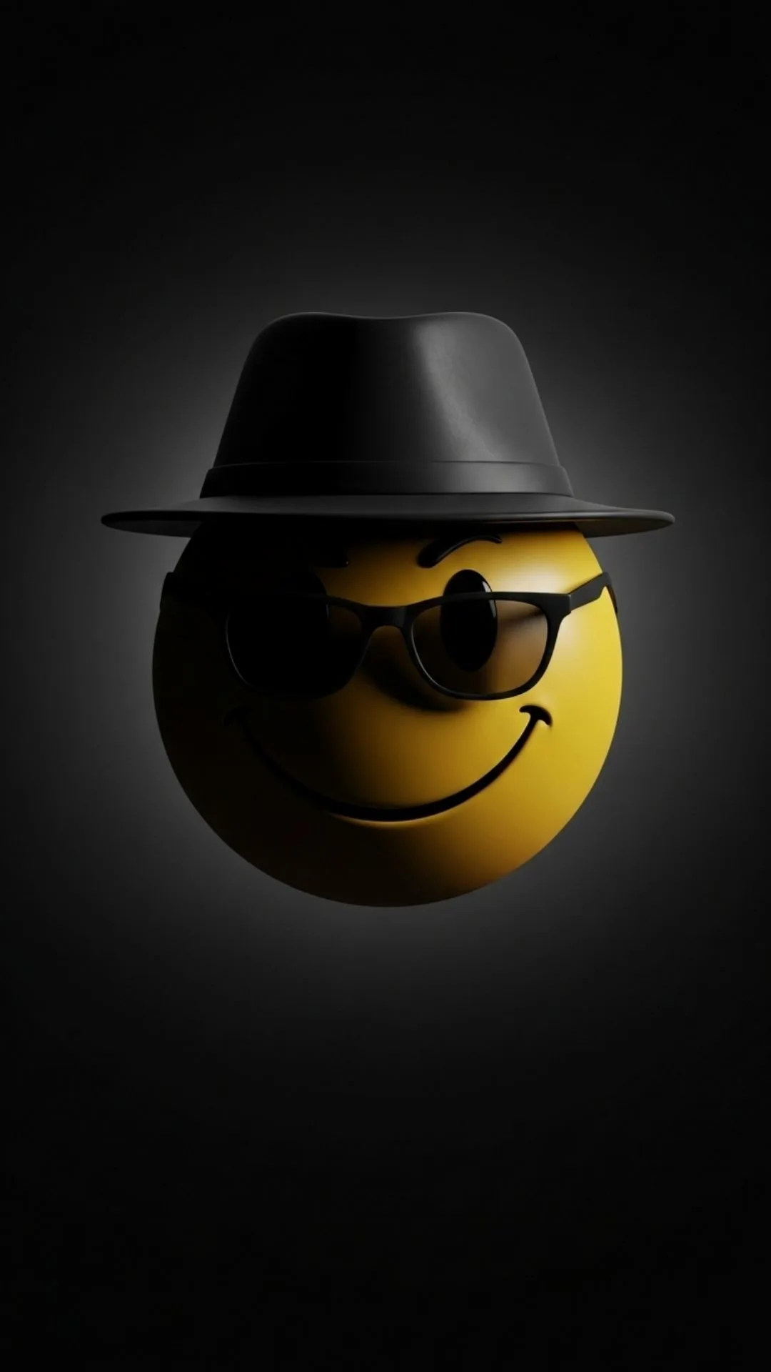 A mysterious attitude smiley DP for boys, with half its face in deep shadow, exuding cunning confidence. This free 4K image is ideal for a bold and independent WhatsApp DP, making a strong statement from Majekfilms.com.