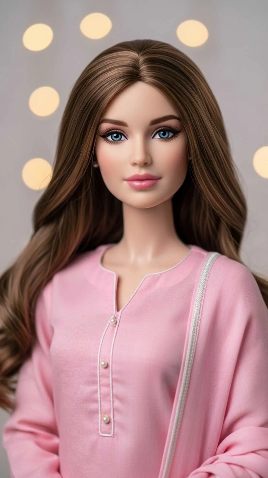 A beautiful Barbie doll pic for DP, showcasing the "Cute & Beautiful Doll DP" category on Majekfilms.com. This 4K HD image shows a stylish Barbie, perfect as a "WhatsApp DP for girls" in India seeking a sweet, positive, and beautiful profile picture.