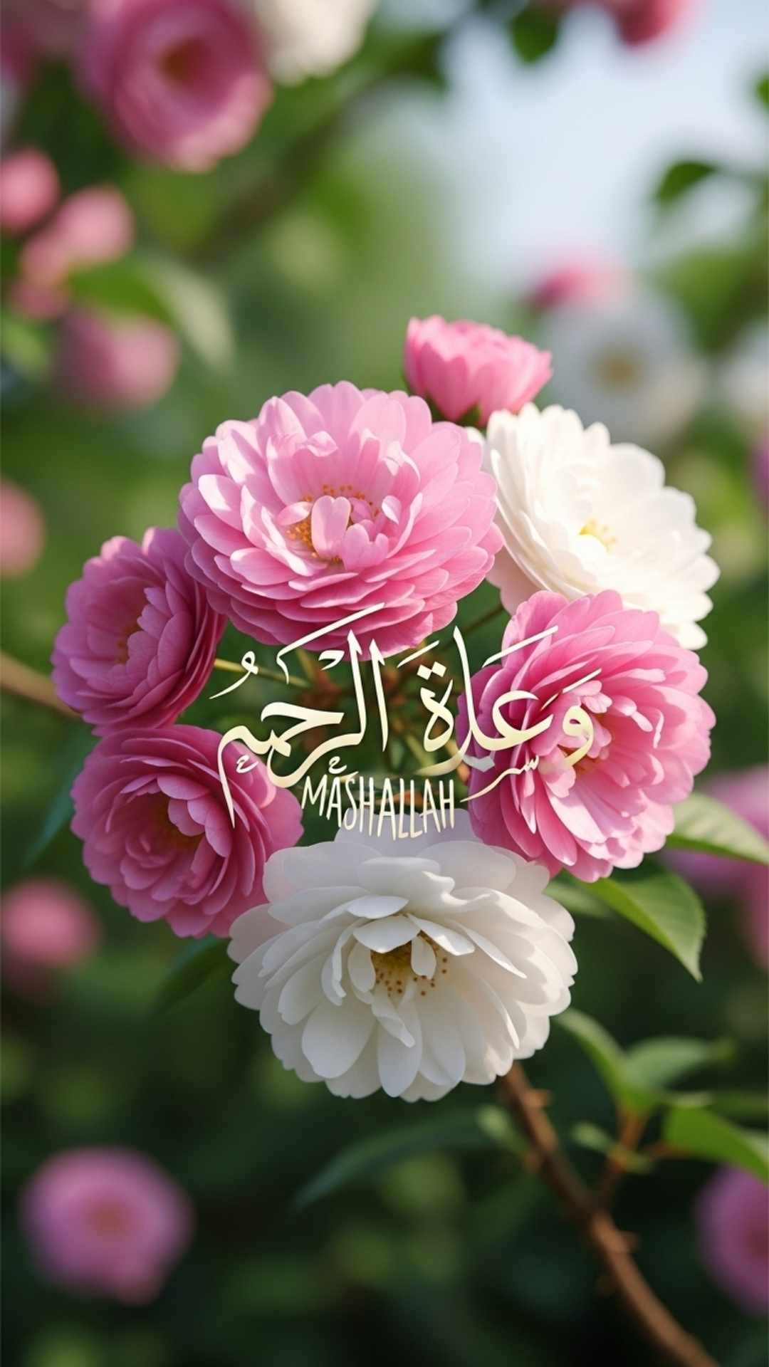 A dramatic aesthetic Islamic DP for WhatsApp, featuring 'Insha'Allah' calligraphy over a breathtaking 4K desert sunset. This nature-inspired DP evokes hope and divine will, perfect for a reflective profile picture.