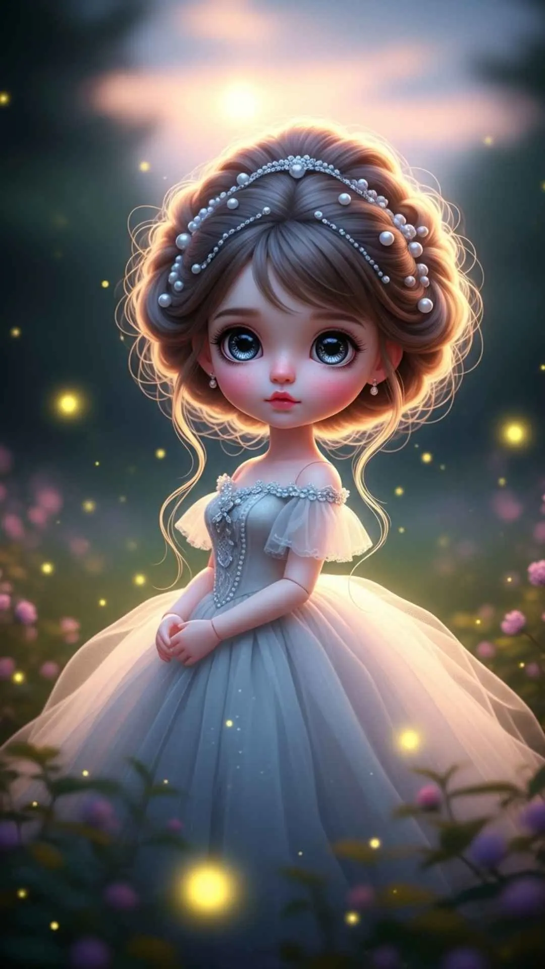A stunning princess doll DP, representing the "pure beauty" of the "Doll DP for Girl" category. This 4K HD image is inspired by the "Princess Cute Baby Pics for WhatsApp DP" collection on Majekfilms.com and is perfect for a beautiful, aesthetic profile.