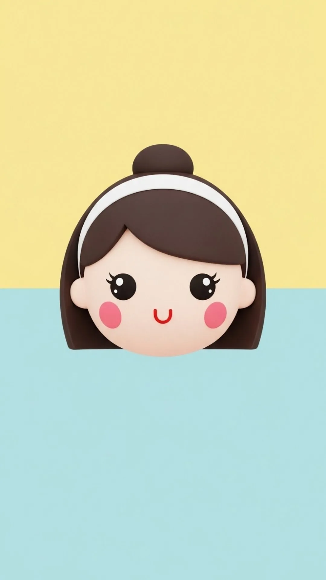 A simple and 'cute cartoon dp' face, perfect for 'all ages' and available on Majekfilms.com. This minimalist 'doll images dp cartoon' is a free HD download for a simple, 'cute WhatsApp DP' or profile picture.