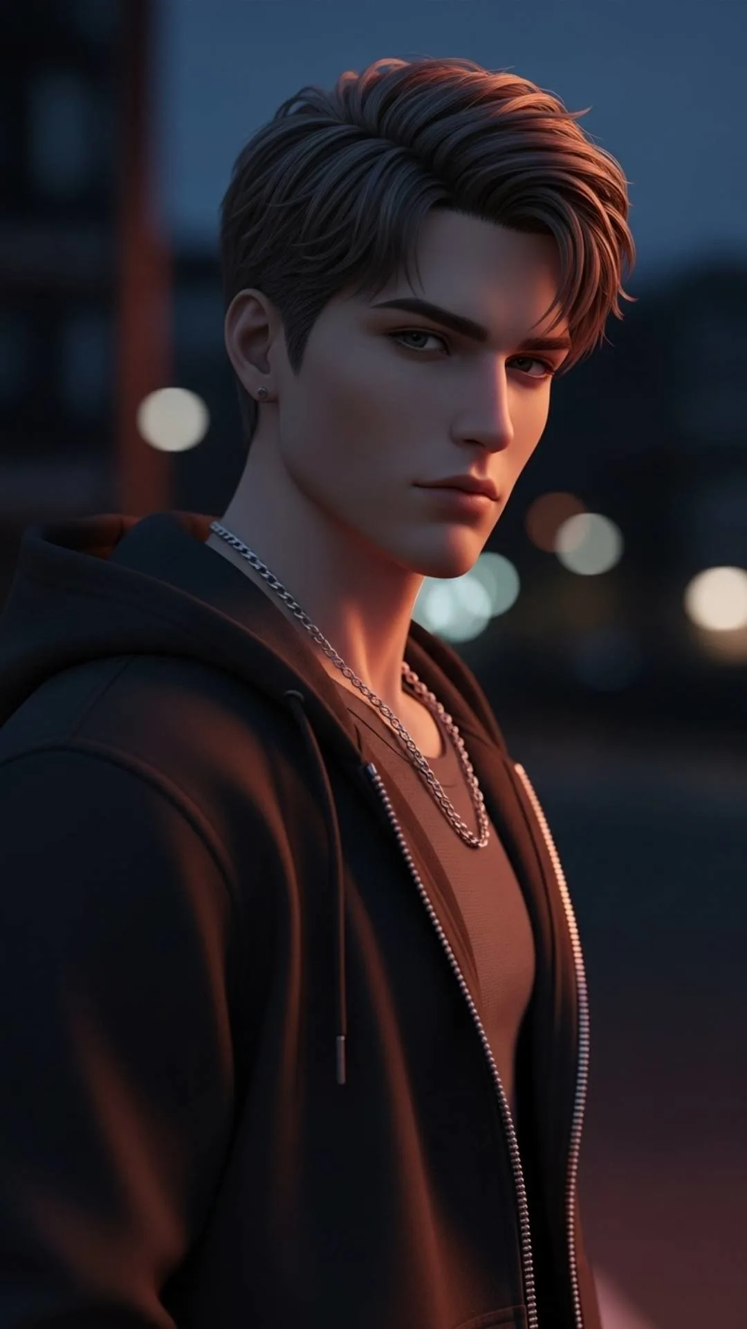 A 'stylish doll dp' for boys with a 'bad boy aesthetic', featured in the 'Attitude DP Images' collection on Majekfilms.com. This HD image of a cool male doll with a hoodie is a perfect 'Attitude WhatsApp DP' for boys who want to show confidence.