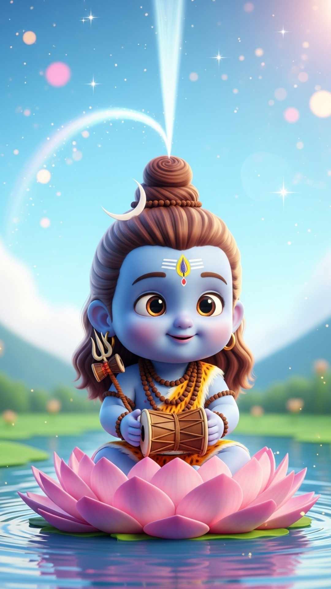 Aesthetic Black Bholenath DP for WhatsApp featuring a minimalist silhouette of Adiyogi with a glowing crescent moon and Trishul. Optimized for Dark Mode and AMOLED screens, this high-contrast image symbolizes mystery and the infinite void. A modern, elegant choice for a unique Mahadev profile picture in 4K